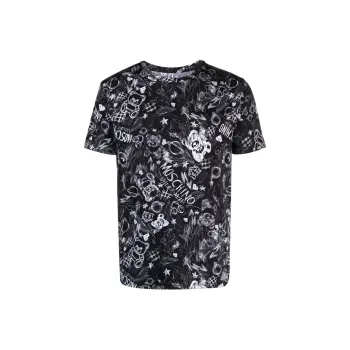 MOSCHINO T-Shirts Men Black