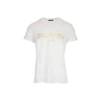 BALMAIN T Shirts Men White
