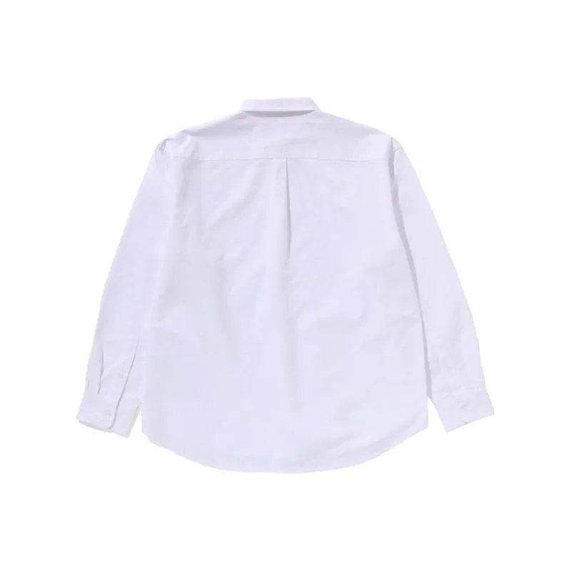 Bape Line Camo Jacquard Oxford L/S Shirt-5