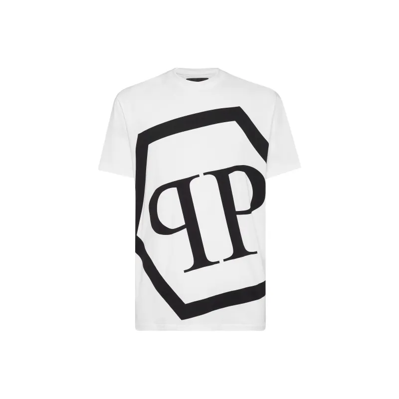 PHILIPP PLEIN Oversized Logo Print T shirt-0