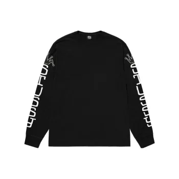 Stussy Pigment Dyed Jumbo Long Sleeve Tee
