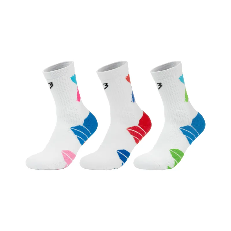 361° Basketball Socks Unisex Combo Set-31