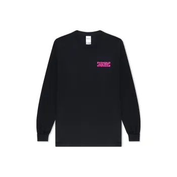 RIPNDIP Shroom Diet Long Sleeve T-Shirt Men's Black