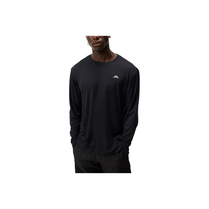 J.Lindeberg Ade T Shirt Ls T Shirt Men's Black-0