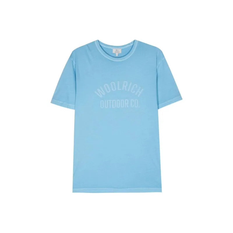 WOOLRICH Logo-print Cotton T-shirt-0