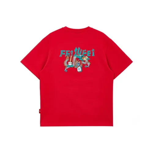 JACK JONES· x FEITUFEI T Shirt Unisex