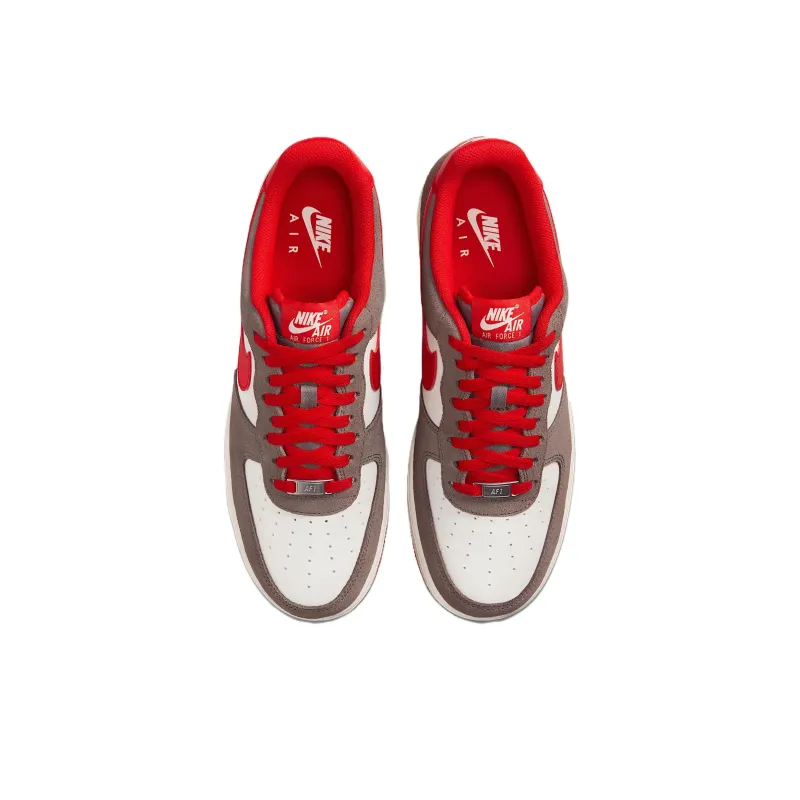 Nike Air Force 1 Low '07 LV8 Cave Stone University Red-3