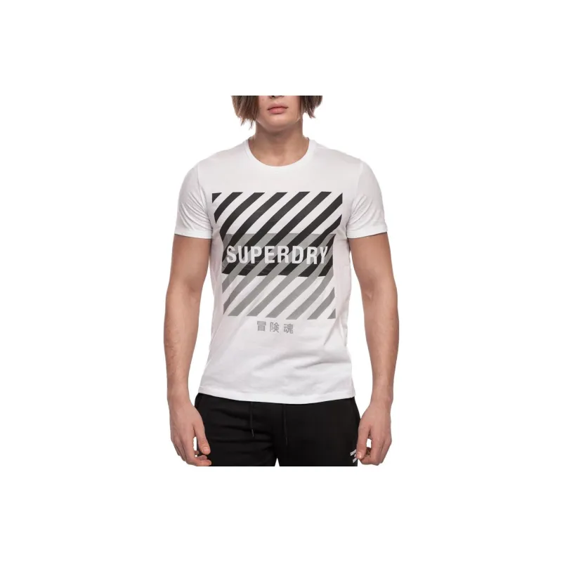 SUPERDRY T Shirts Men White-0