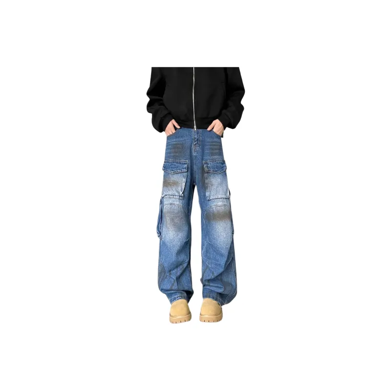CREAZIONI LA FANTASIA E MOBILE Jeans Unisex Blue-1
