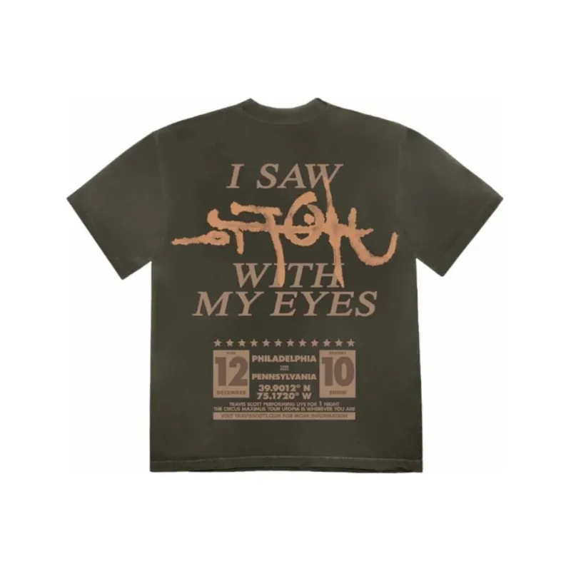 Travis Scott Utopia Is In Phoenix Circus Maximus Tee-4