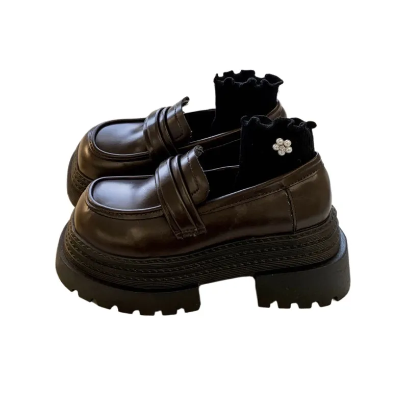 LIANGHUO Loafers Women's-5