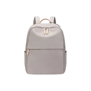 PAYOT Oxford Backpack Regular Unisex Apricot Grey / Dark Grey / Black