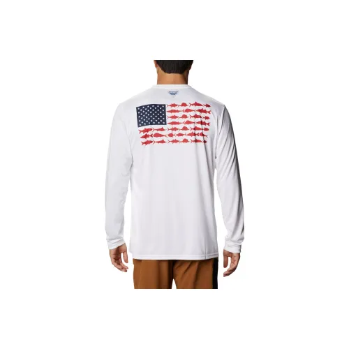 Columbia Terminal Tackle PFG Fish Flag™ T-Shirt Men's White