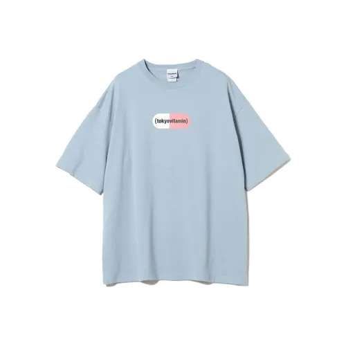 Beams T Tokyovitamin T-Shirt Men's Blue