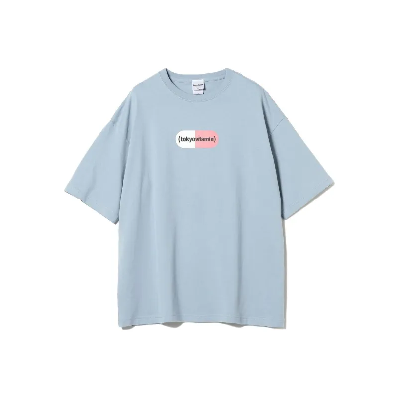 Beams T Tokyovitamin T-Shirt Men's Blue-0