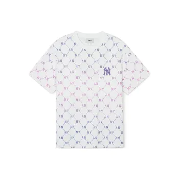 MLB T Shirt Unisex Washed Purple
