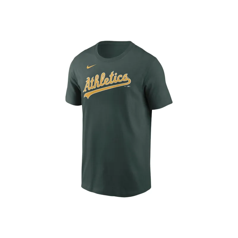Nike Oakland Athletics Fuse Wordmark Men's Nike Mlb T Shirt-0