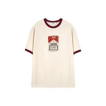 CANOTWAIT_ T Shirt Unisex Beige