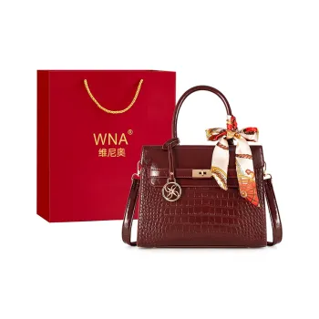 Vigno Synthetic Leather Handbag Regular Women's Red