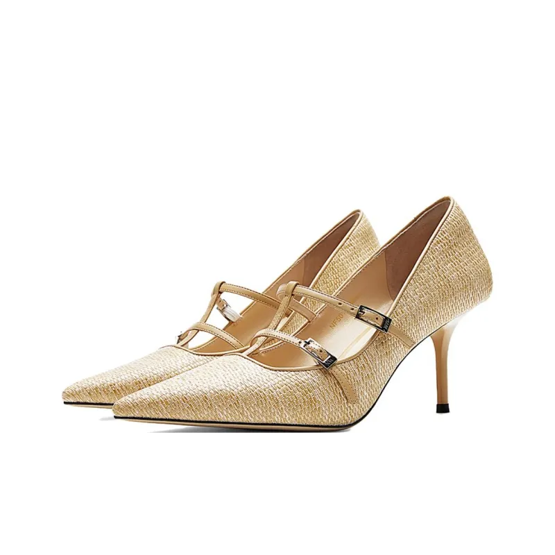 NINE WEST Slim Heel High Heels 8cm Women's-7