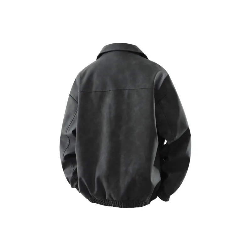 FASTFISH Leather Jackets Unisex-1