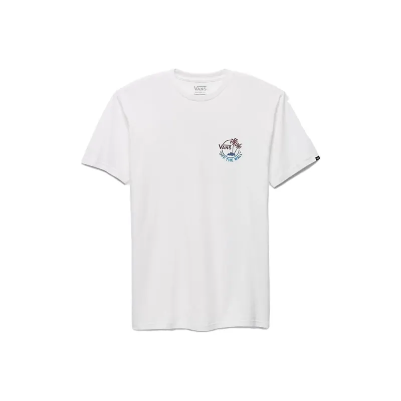Vans Classic Mini Dual Palm T-Shirt T-Shirt Unisex White-0