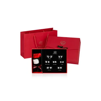 SFER 999 Fine Silver Ear Studs Stud Earrings Women's