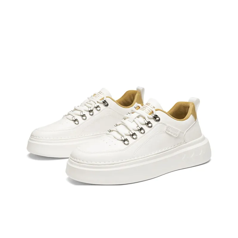ENRICO COVERI Slip Resistant Cushioning Wear Resistant Lightweight Breathable Low Top Skateboard Shoes Men's-6