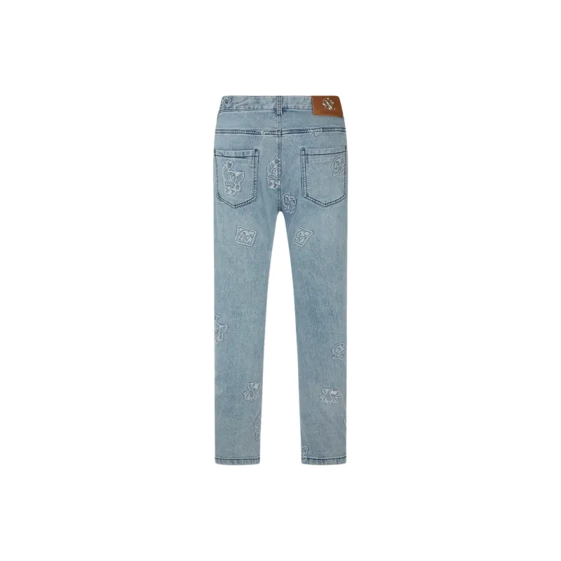 C'N'C Trend Series Jeans Men's Light Blue-1