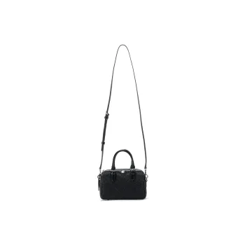 TORY BURCH T Monogram Cotton Shoulder Bag Crossbody Bag Handbag Women's Black