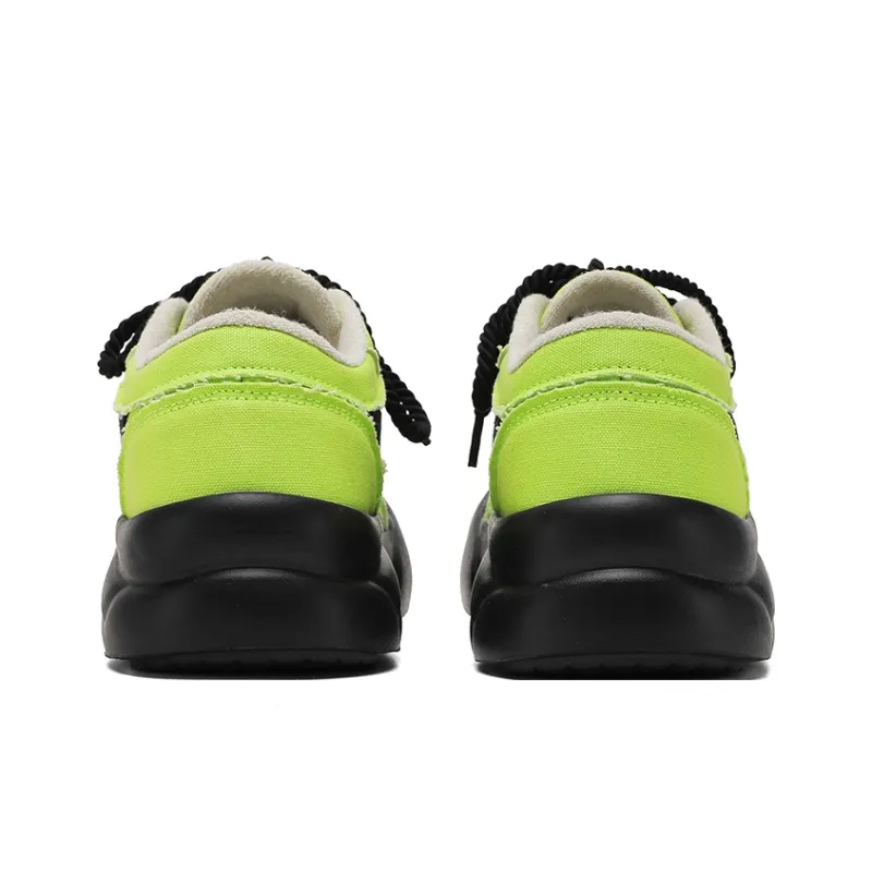 AMICNIEGD Breathable Anti Slip And Wear Resistant Low Top Canvas Shoes Unisex-6