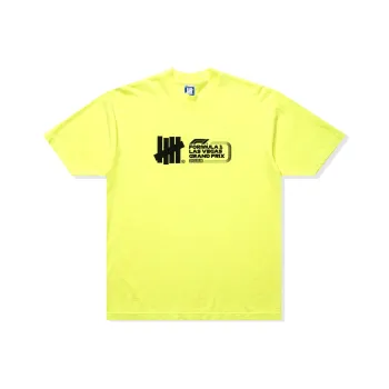 UNDEFEATED x F1 LVGP F1 LVGP Co brand T Shirt Unisex Neon Yellow