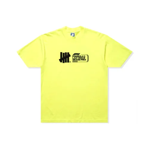 UNDEFEATED x F1 LVGP F1 LVGP Co brand T Shirt Unisex Neon Yellow
