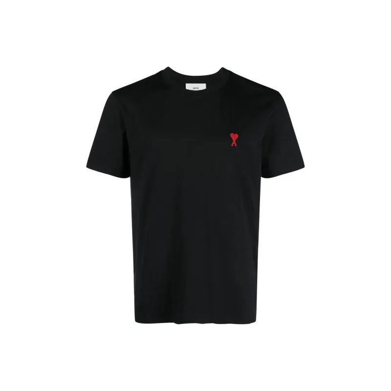 Ami Paris Small Red Ami De Coeur T shirt-0