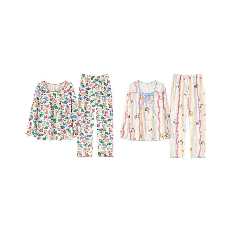 Herbal Primer Pajama Set Women's Combo Set-31