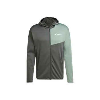 Adidas Free Shipping With AdiClub Terrex Xperior Climawarm Light Fleece Hooded Jacket