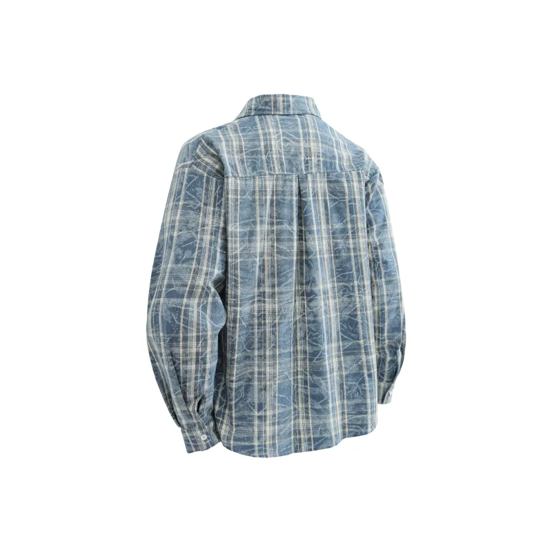Tre Club Shirt Unisex Washed Blue-1
