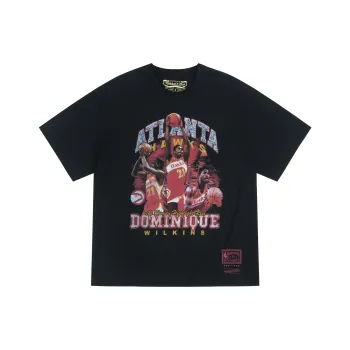 Mitchell & Ness T Shirt Unisex Black