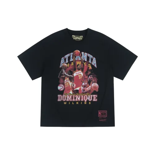 Mitchell & Ness T Shirt Unisex Black