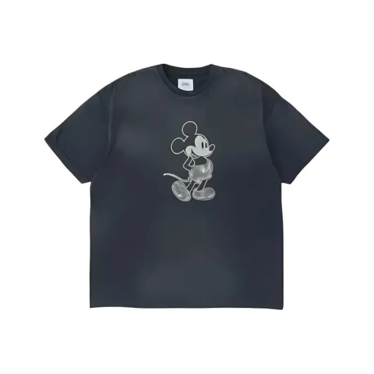 MADNESS x Bowwow Co branded Model T Shirt Unisex Light Black-0