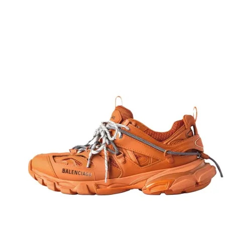 Balenciaga Track 1.0 Trail Laces Low Top Casual Shoes Men's Orange