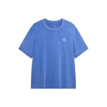 LiNing Sports Life Collection T Shirt Men's Rainbow Blue