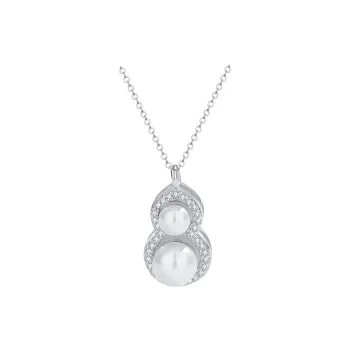 ZHOUBAIFU Pearl Necklaces Unisex