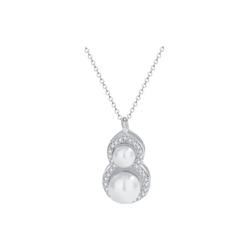 ZHOUBAIFU Pearl Necklaces Unisex