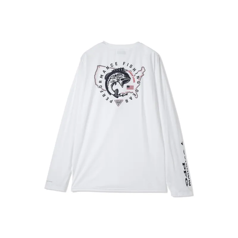 Columbia Terminal Tackle State Riot T Shirt Men's White-1