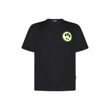 Barrow Logo Printed Crewneck T Shirt