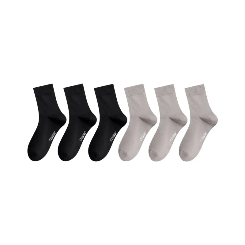 AOKANG Mid Calf Socks Men's 6 Pack-7