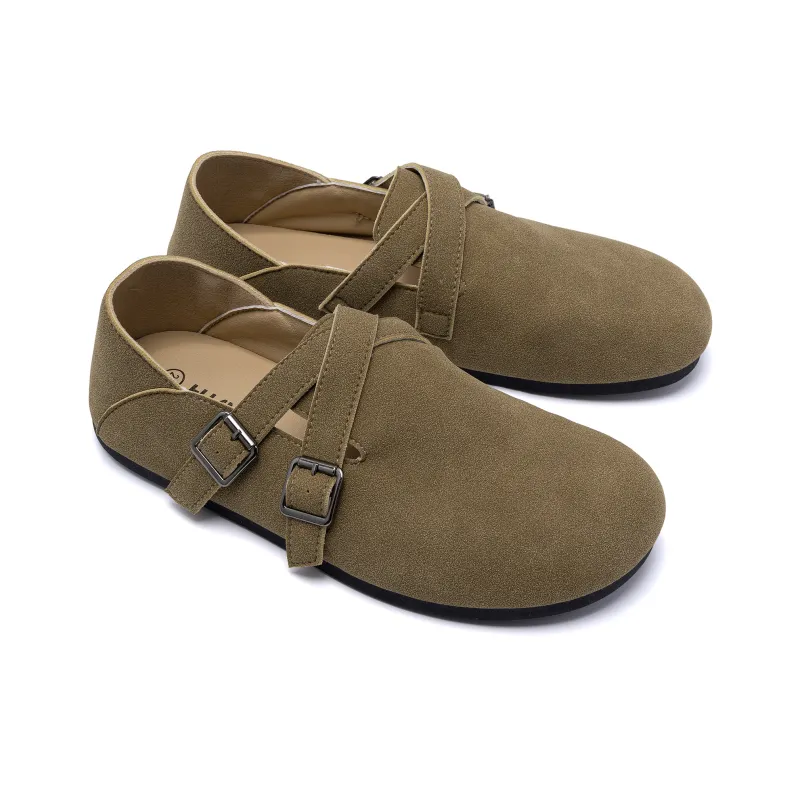 HUANQIU Lightweight And Wear resistant Low Top Casual Shoes Women's Umber-3
