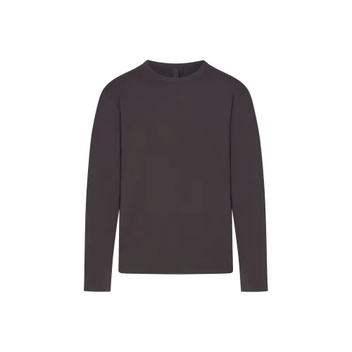 SKIMS JERSEY LOUNGE MENS LONG SLEEVE T-SHIRT T-Shirt Men's ASH/Ash Gray
