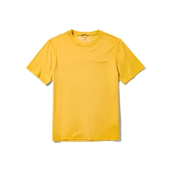 Timberland T Shirts Men Don't Touch Me Yellow